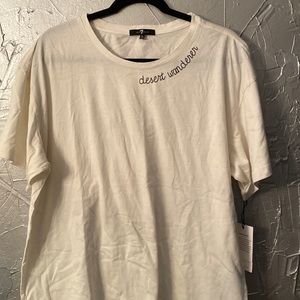 7 For All Mankind T-Shirt ‘desert wanderer’ size XL NWT